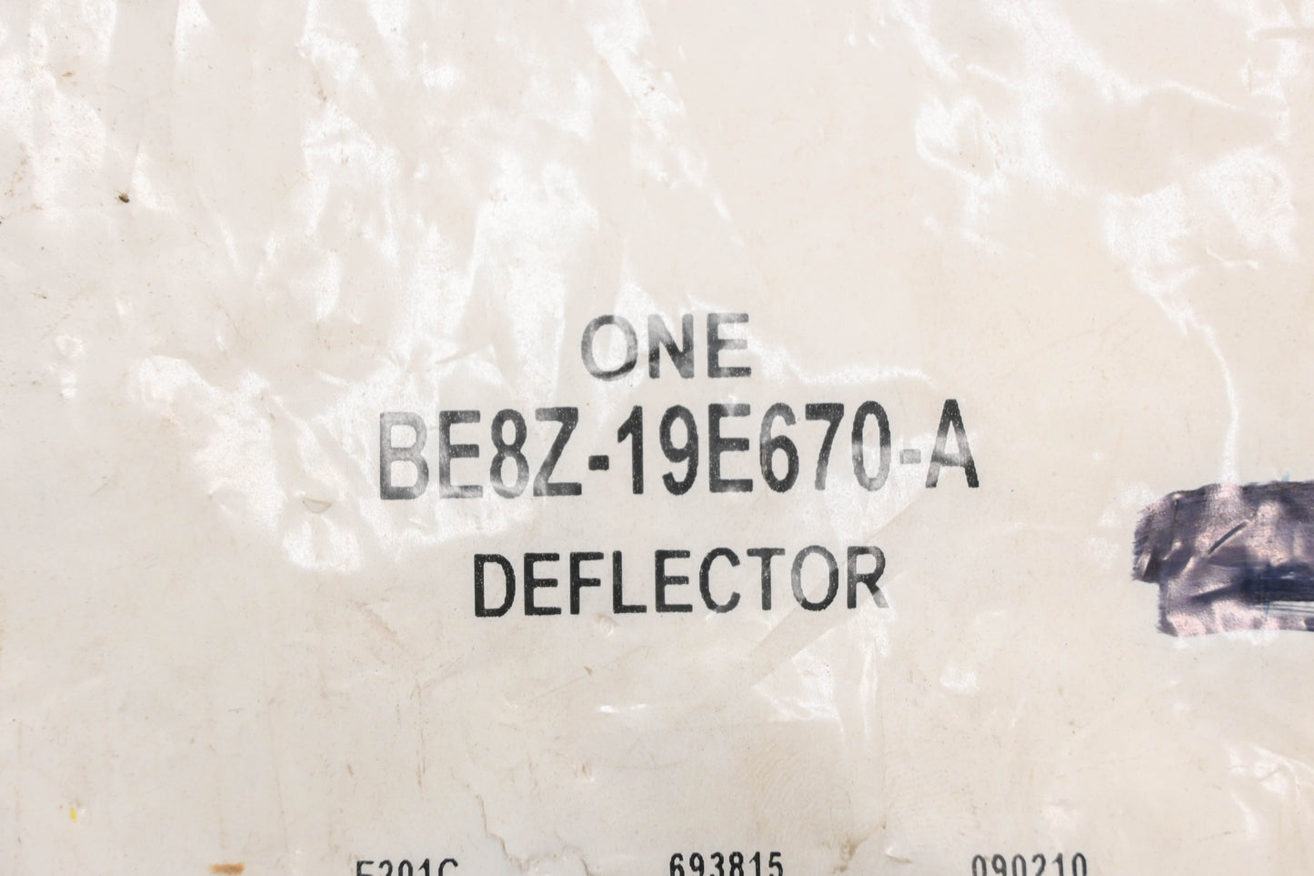 New OEM Ford BE8Z-19E670-A Radiator Support Air Deflector NOS