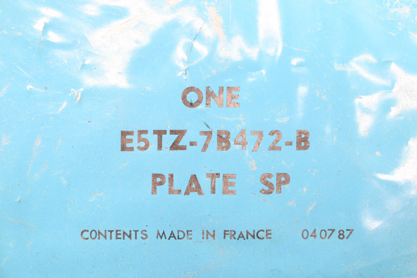 New OEM Ford E5TZ-7B472-B Oil Pump Adapter Plate NOS