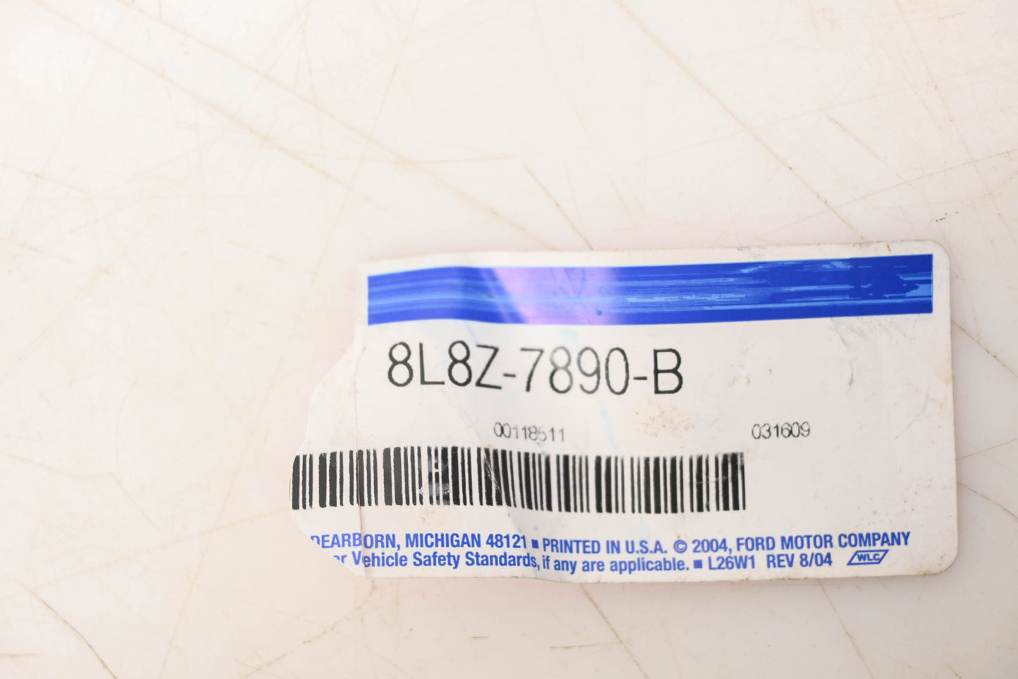 New OEM Ford 8L8Z-7890-B Hose Assembly NOS