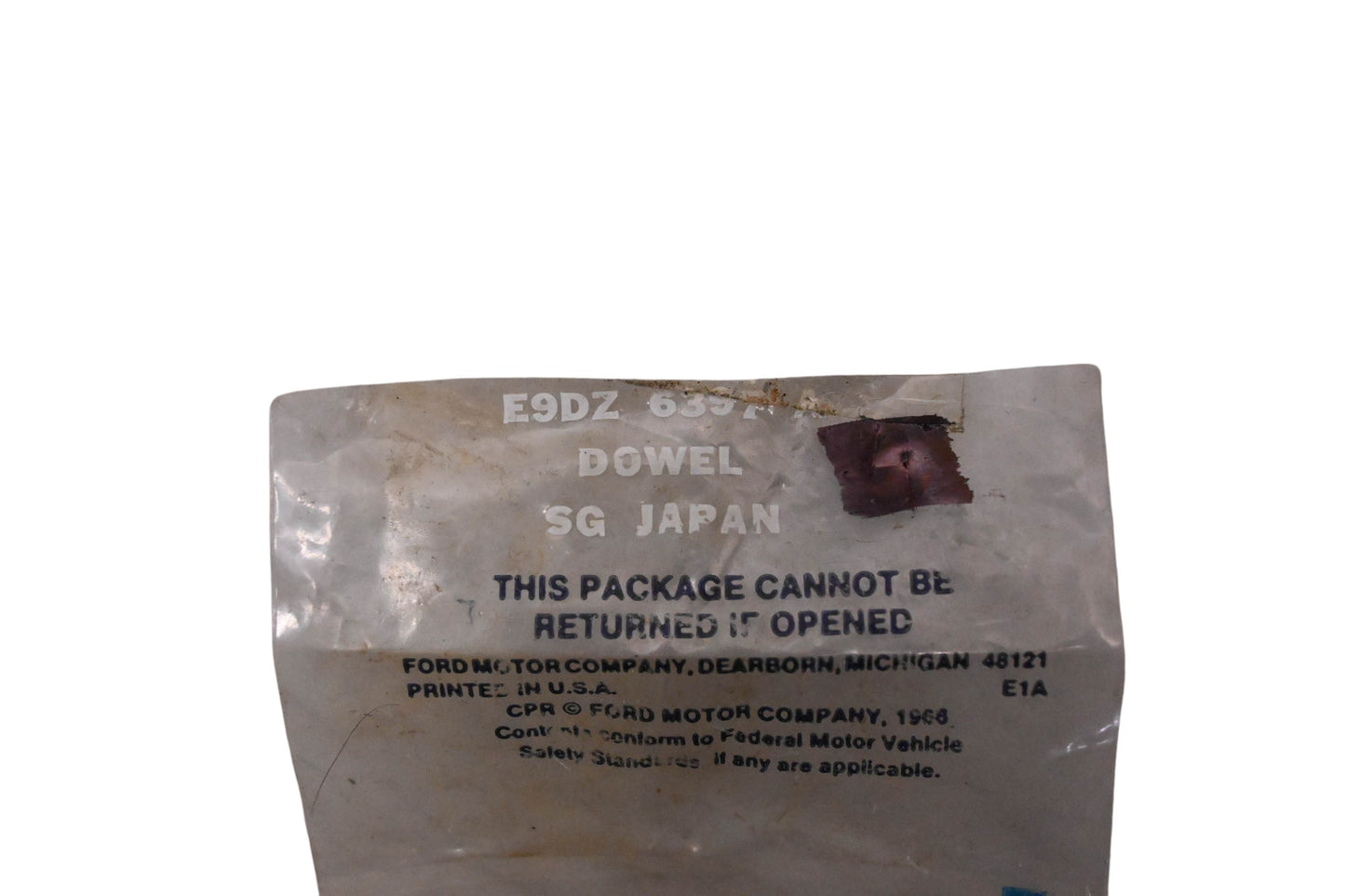 New OEM Ford E9DZ-6397-A Dowels Qty 2 NOS