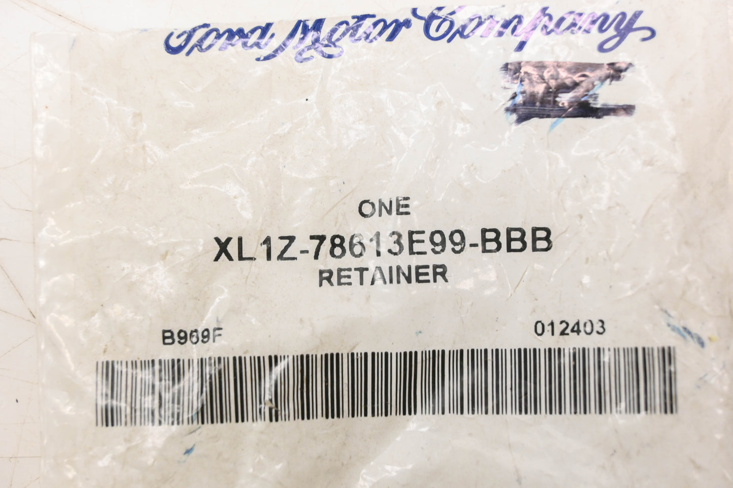 New OEM Ford XL1Z-78613E99-BBB Retainer NOS