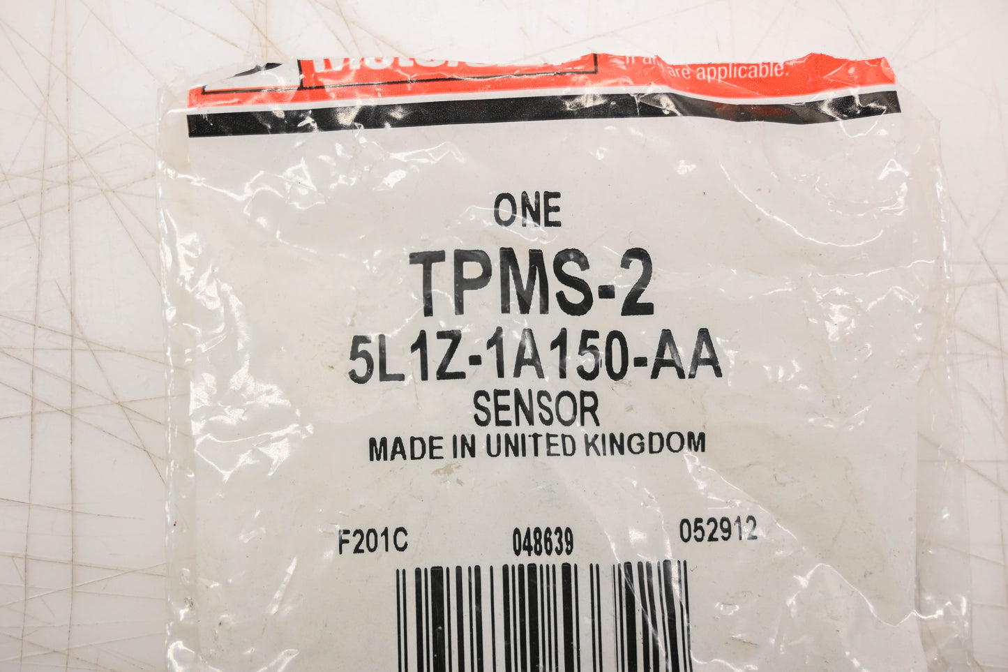 New OEM Motorcraft TPMS-2, 5L1Z-1A150-AA Tire Pressure Sensor Assembly NOS