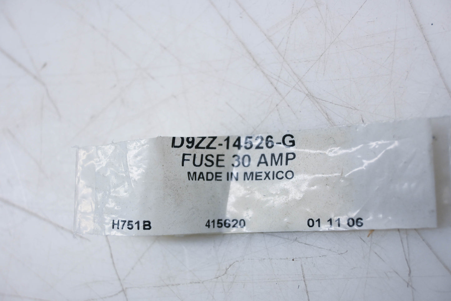 New OEM Ford D9ZZ-14526-G 30 Amp Fuse NOS