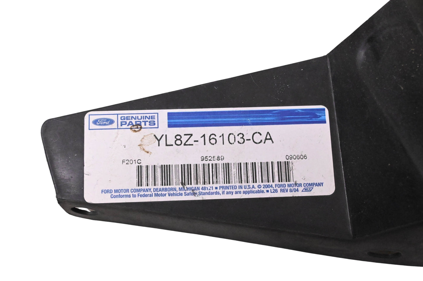 New OEM Ford YL8Z-16103-CA Front Splash Guard NOS