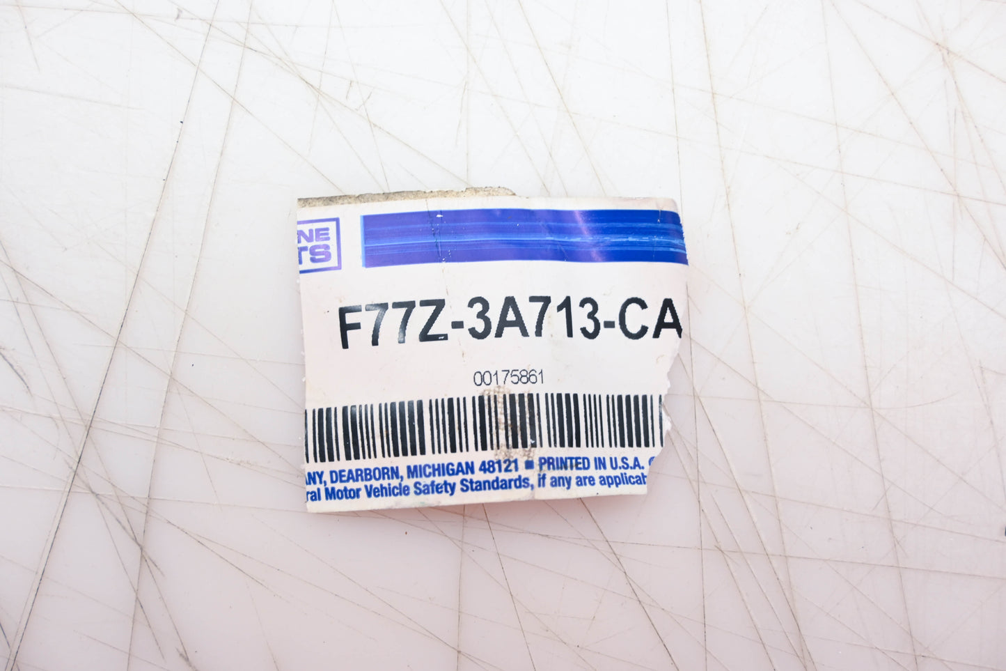 New OEM Ford F77Z-3A713-CA Power Steering Hose NOS