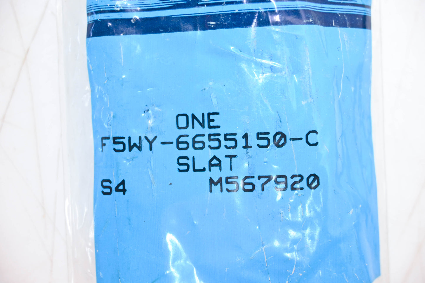 New OEM Ford F5WY-6655150-C Slat Assembly NOS