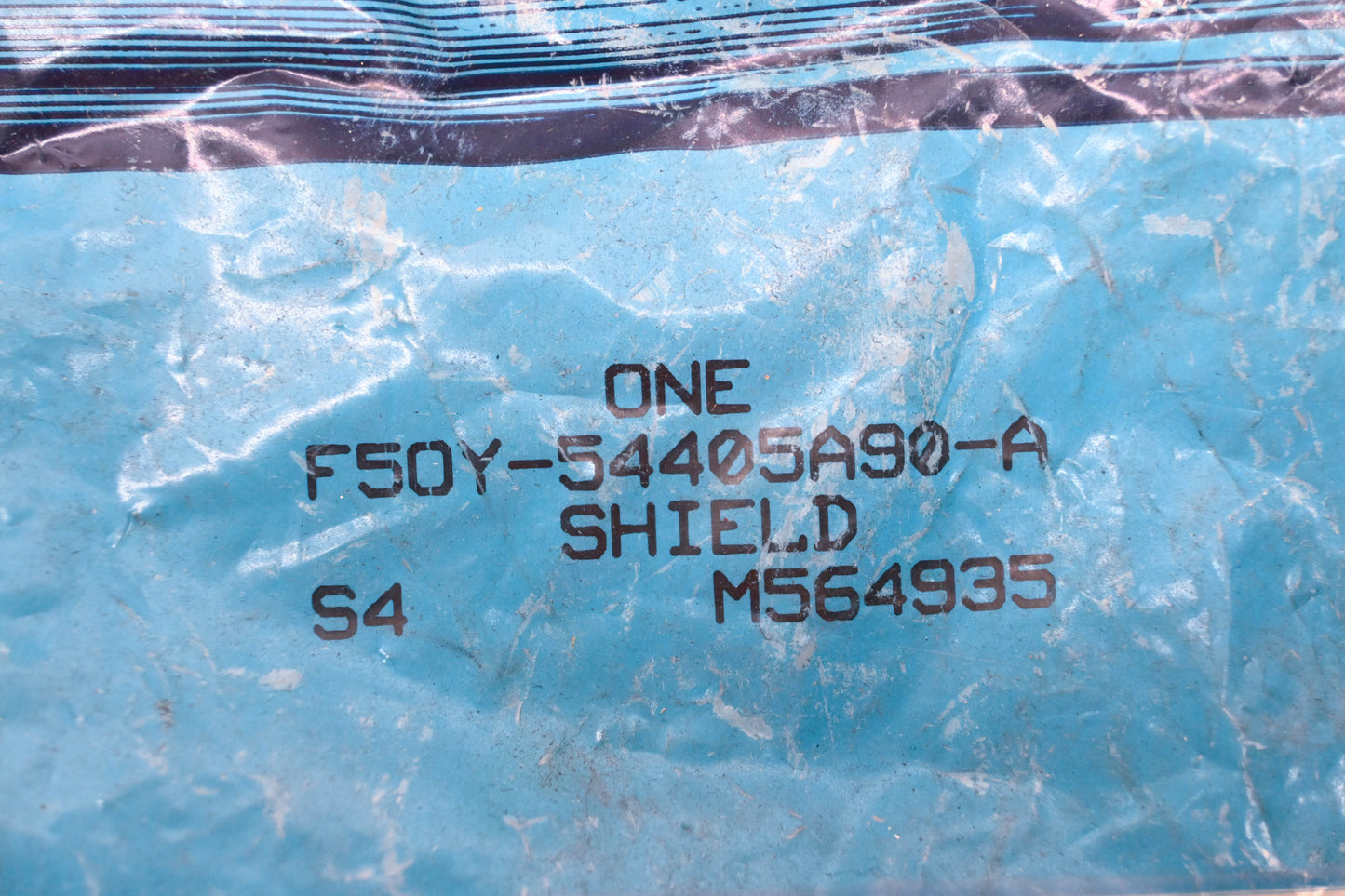 New OEM Ford F5OY-54405A90-A Quarter Panel Shield NOS