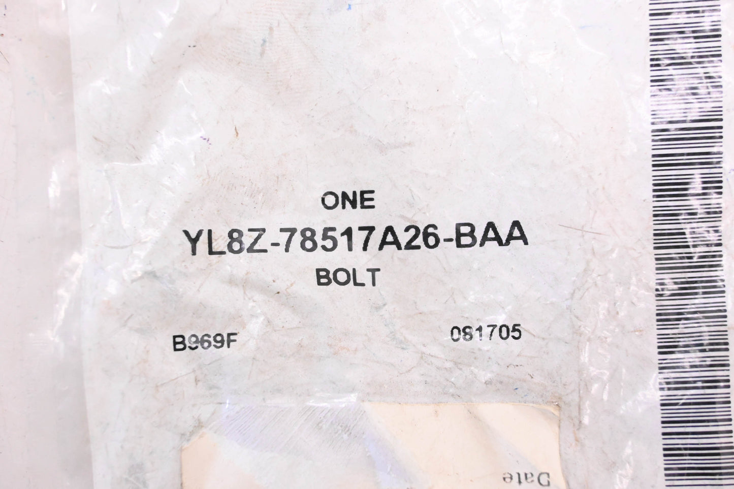 New OEM Ford YL8Z-78517A26-BAA Rack Rail Luggage Carrier Fastener Bolt Assembly NOS