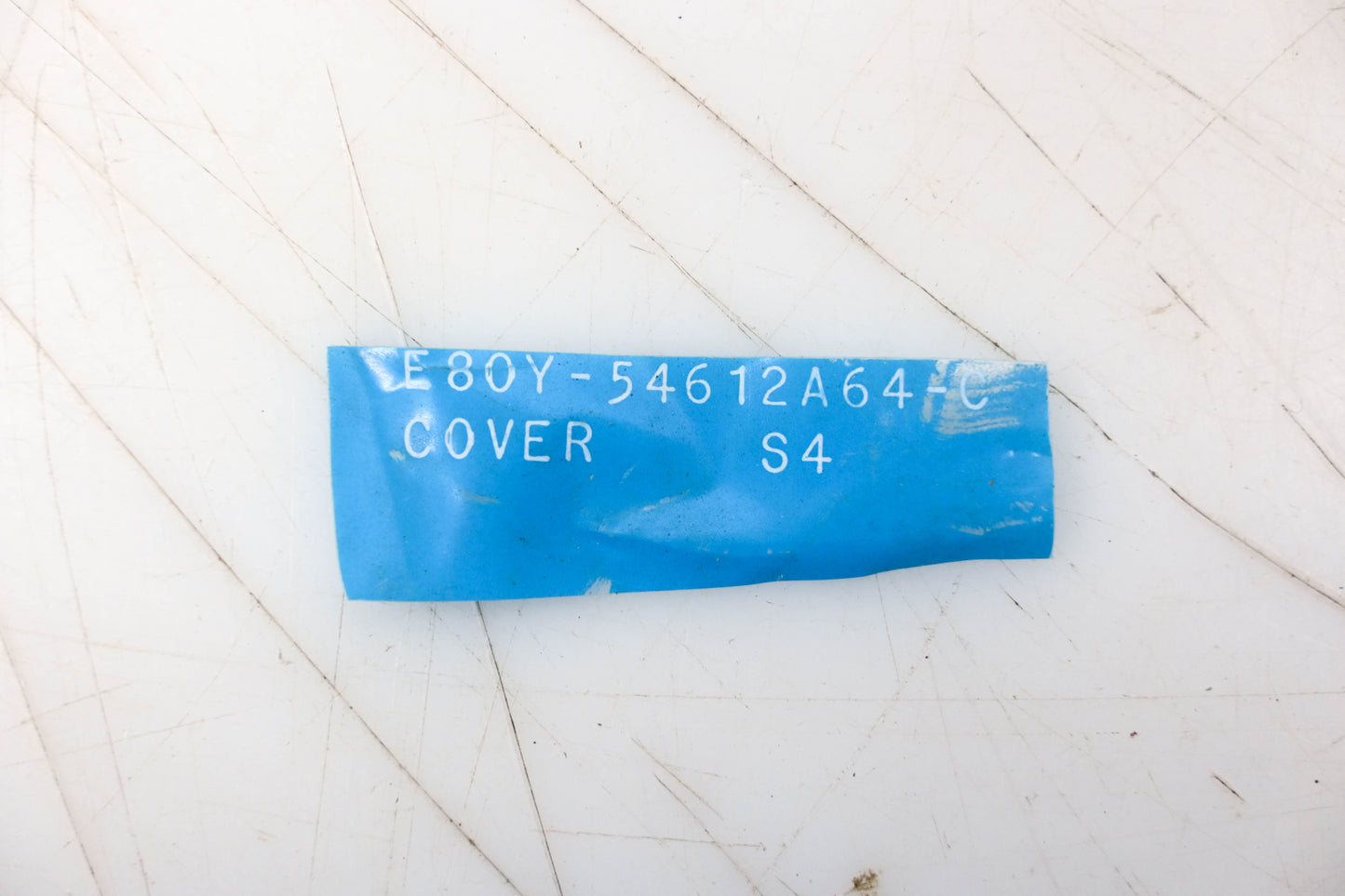 New OEM Ford E8OY-54612A64-C Red Seat Belt Cover NOS