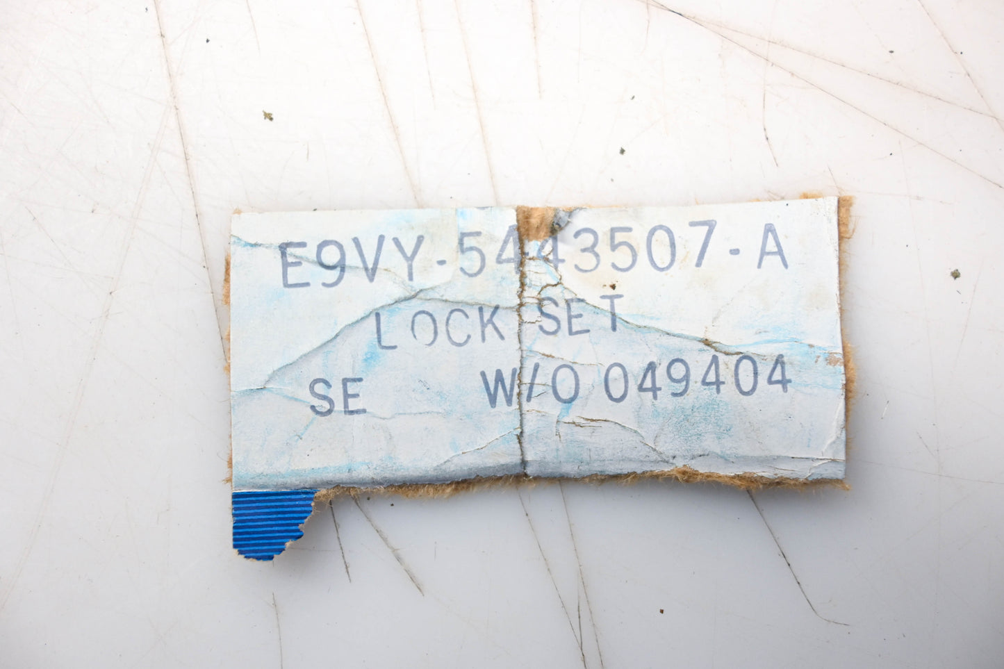 New OEM Ford E9VY-5443507-A Lock Cylinder Assembly Kit NOS