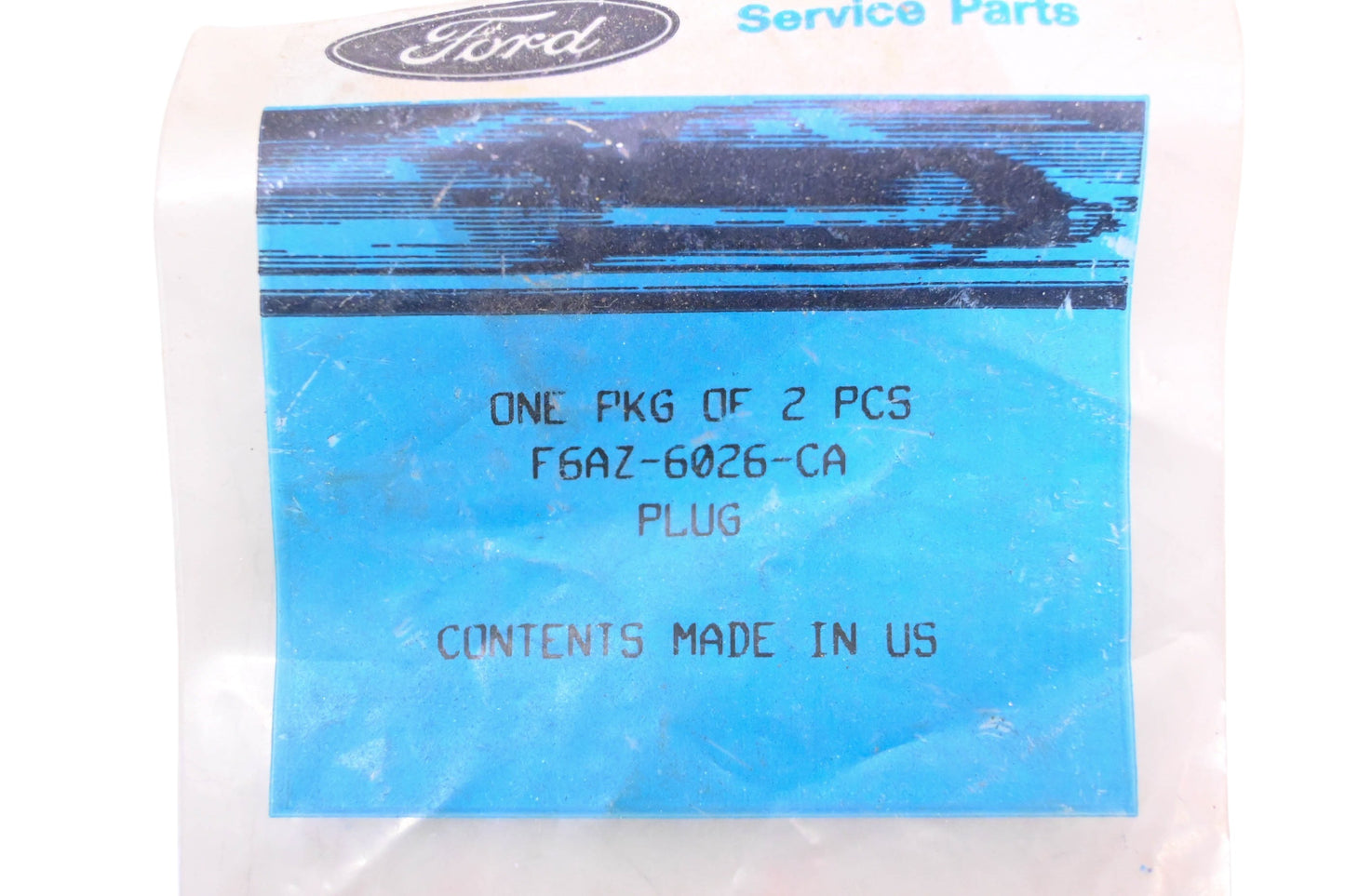 New OEM Ford F6AZ-6026-CA Engine Expansion Plugs Qty 2 NOS