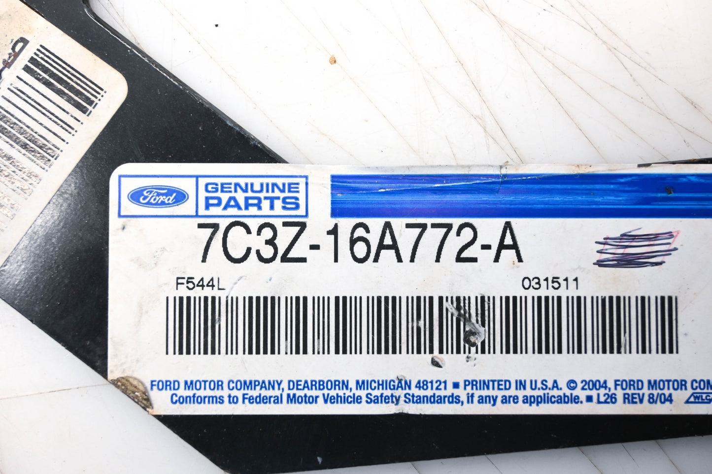New OEM Ford 7C3Z-16A772-A Hood Bumper Support Bracket NOS