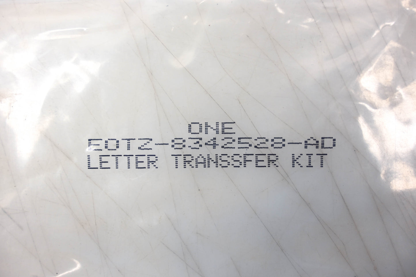 New OEM Ford E0TZ-8342528-AD Ford Pickup Letter Transfer Kit NOS