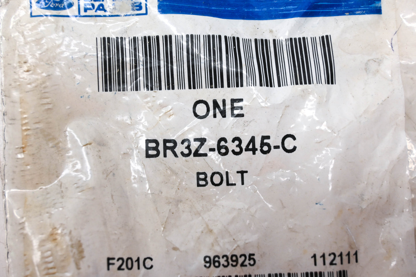 New OEM Ford BR3Z-6345-C Bearing Cap Bolt NOS