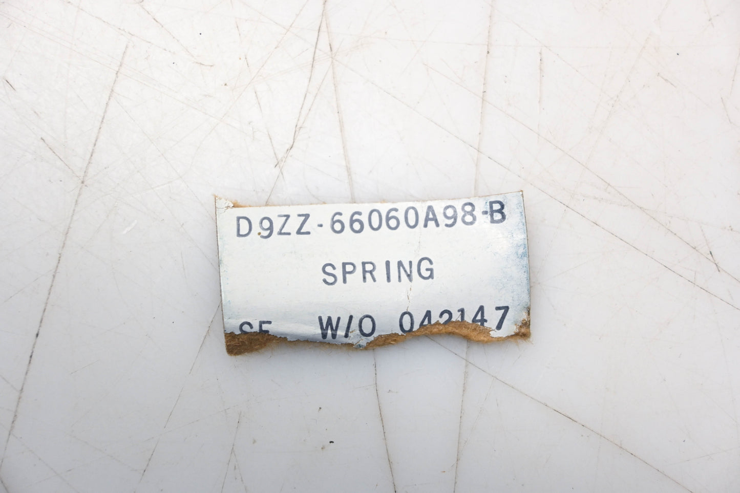 New OEM Ford D9ZZ-66060A98-B Glove Box Door Spring NOS