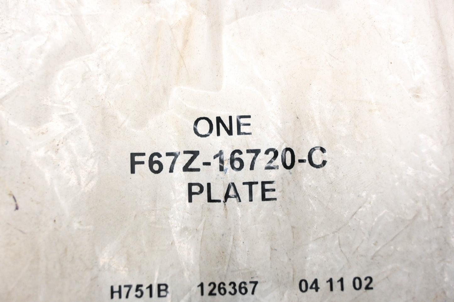 New OEM Ford F67Z-16720-C Ranger XL Emblem Nameplate NOS
