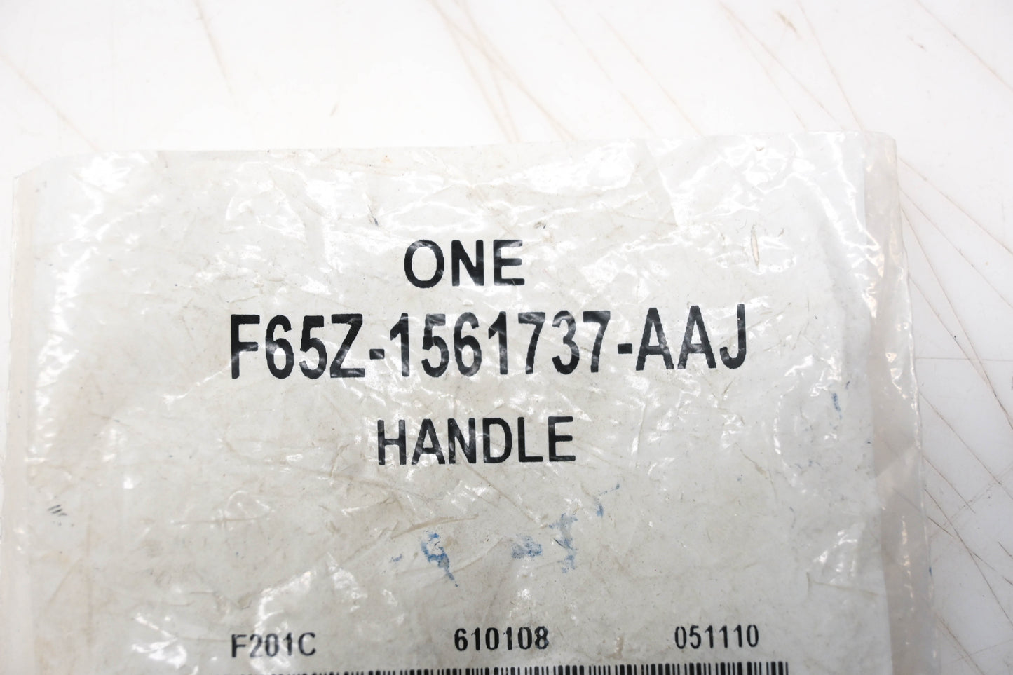 New OEM Ford F65Z-1561737-AAJ Rear Seat Release Handle Assembly NOS