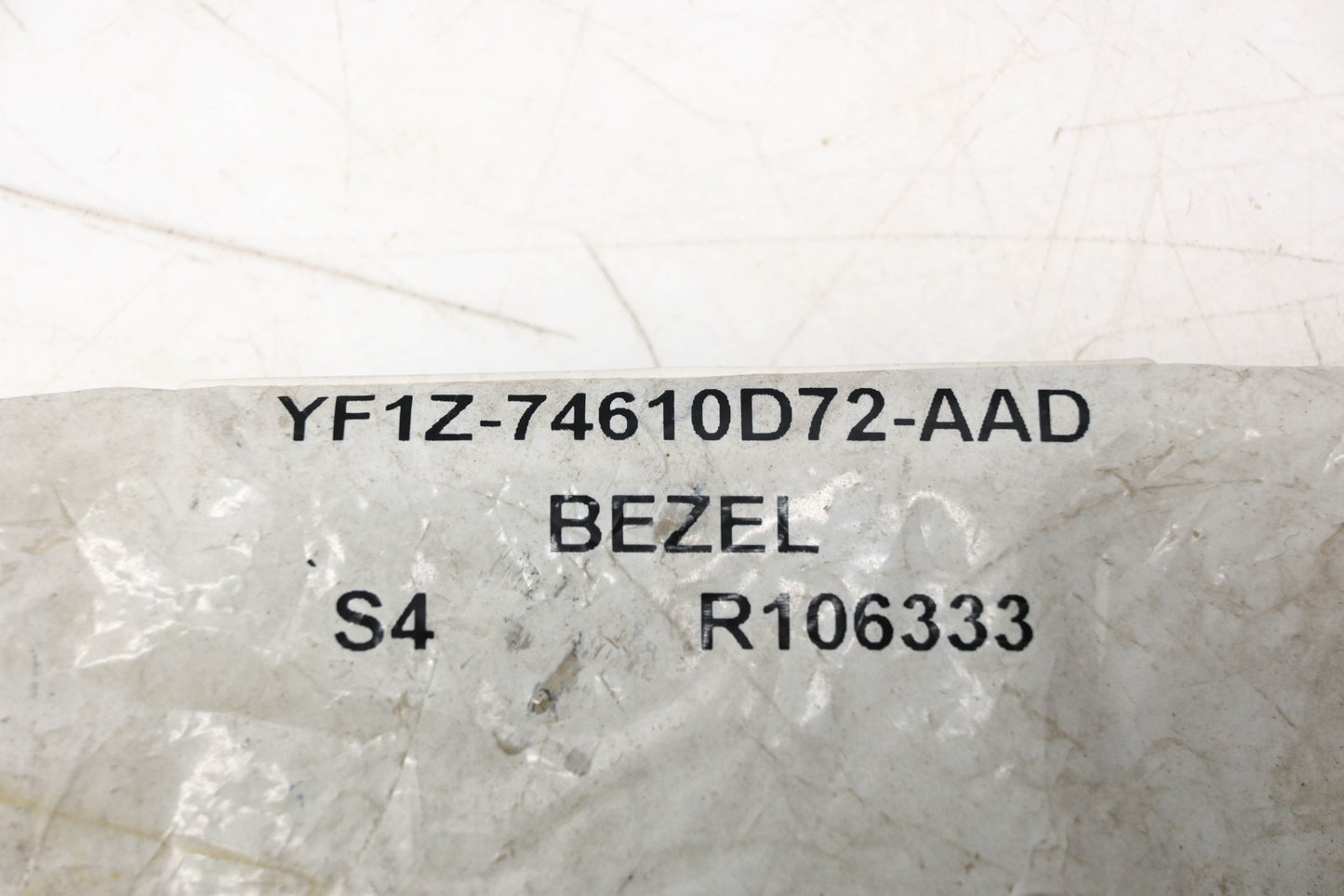 New OEM Ford YF1Z-74610D72-AAD Bezel NOS