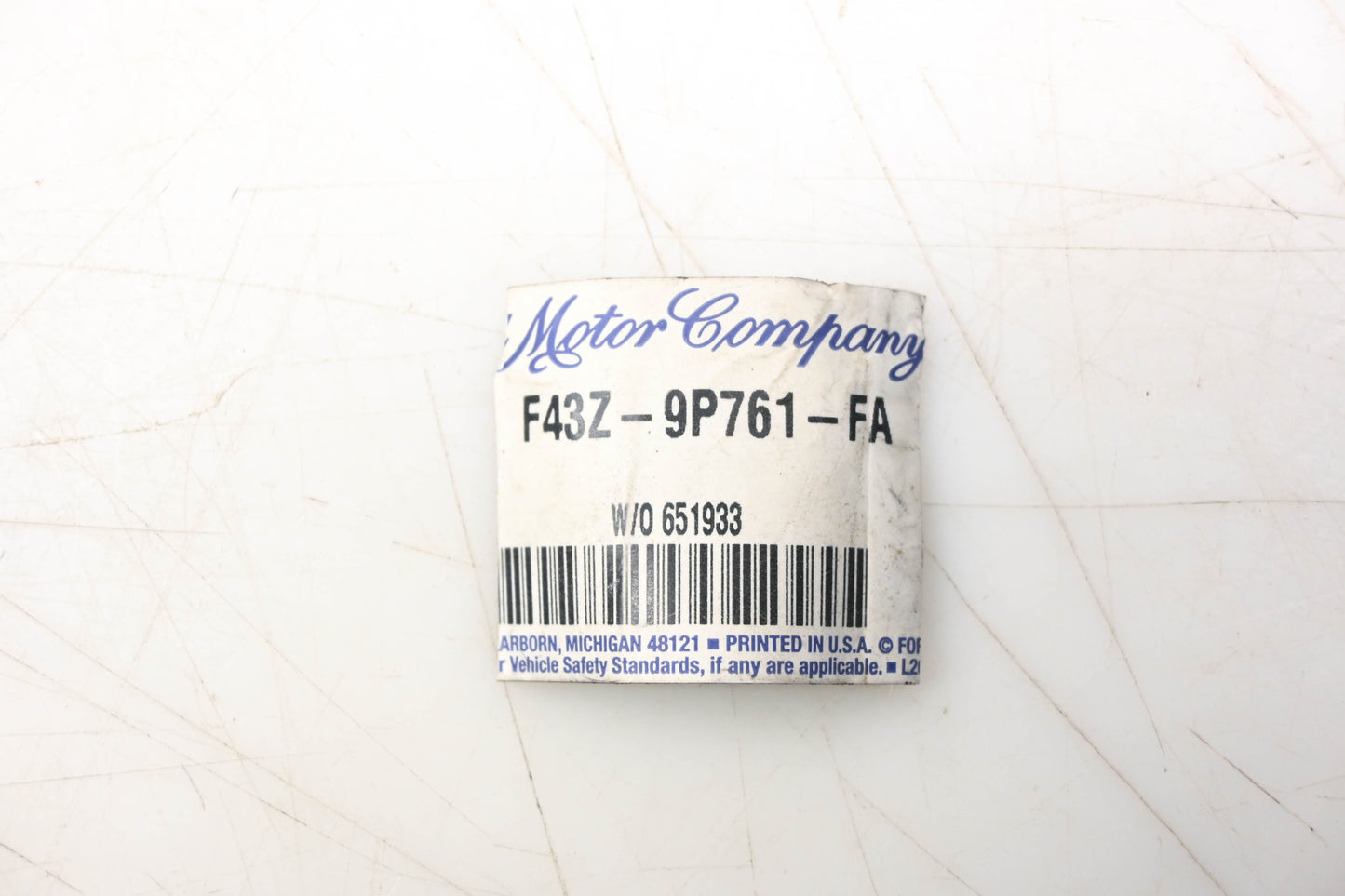 New OEM Ford F43Z-9P761-FA Vacuum Control Hose NOS