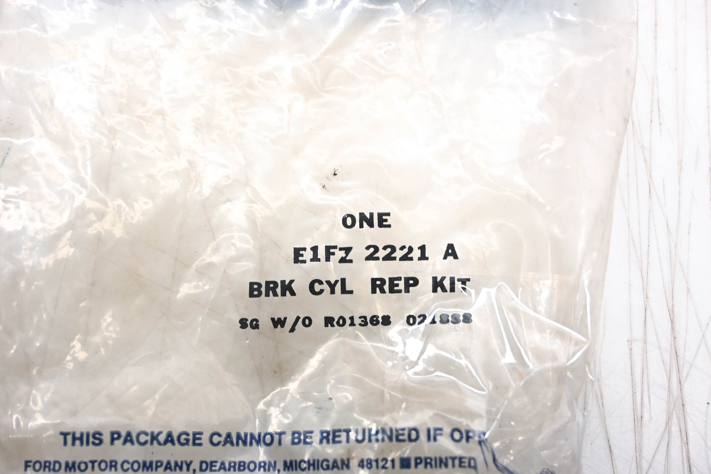 New OEM Ford E1FZ-2221-A Wheel Cylinder Repair Kit NOS