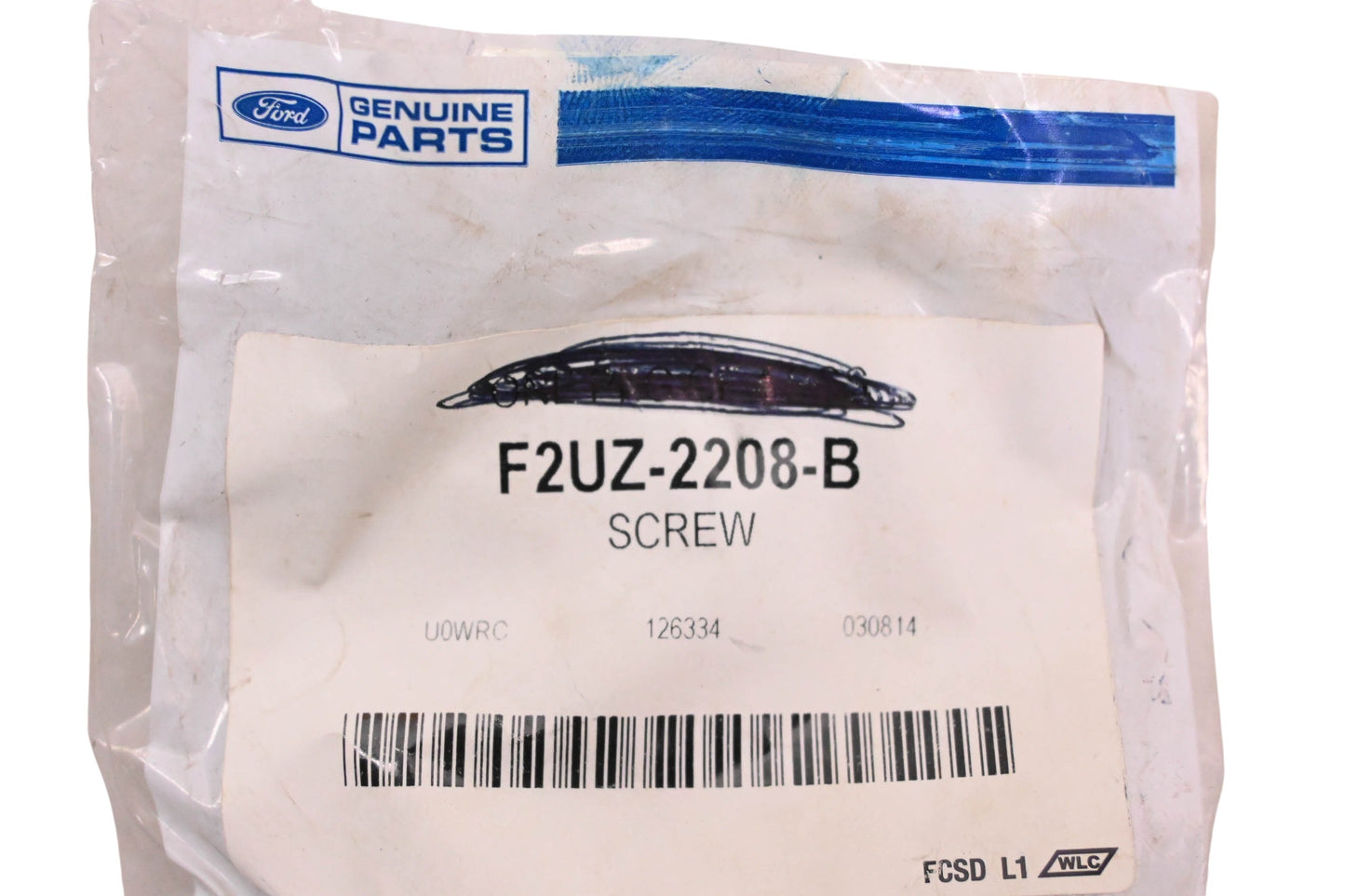 New OEM Ford F2UZ-2208-B Brake Bleeder Screw NOS
