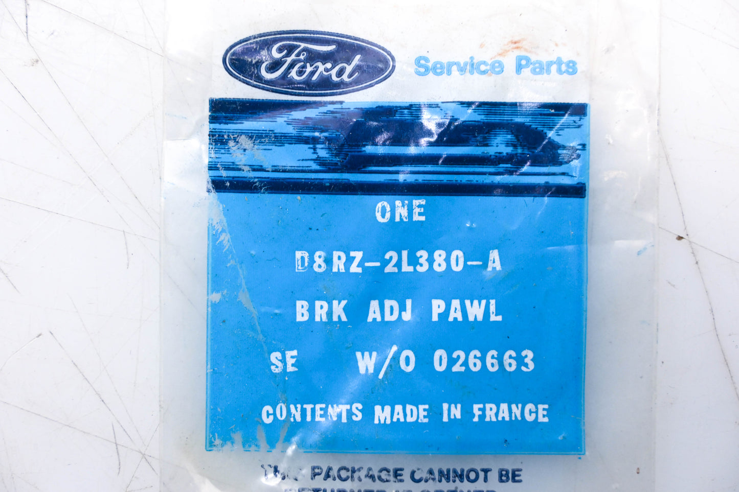 New OEM Ford D8RZ-2L380-A Brake Adjustment Pawl NOS