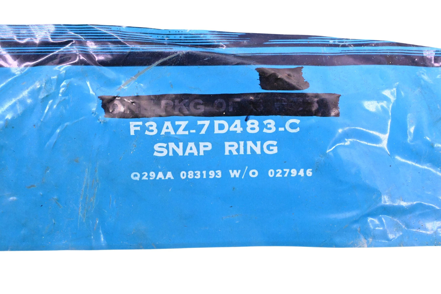 New OEM Ford F3AZ-7D483-C Snap Ring NOS
