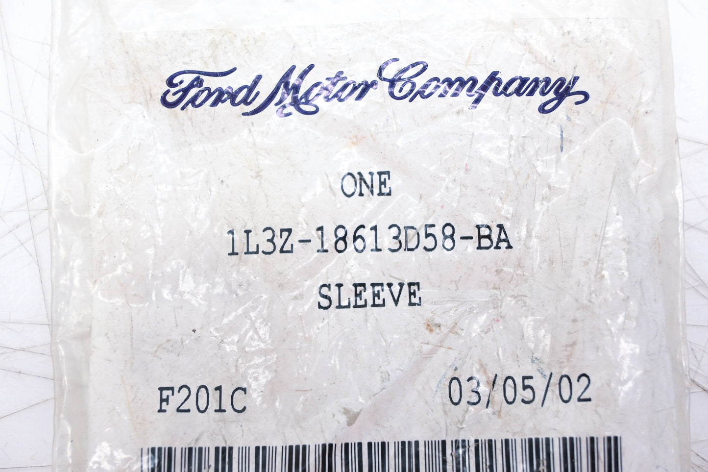 New OEM Ford 1L3Z-18613D58-BA Guide Sleeve NOS
