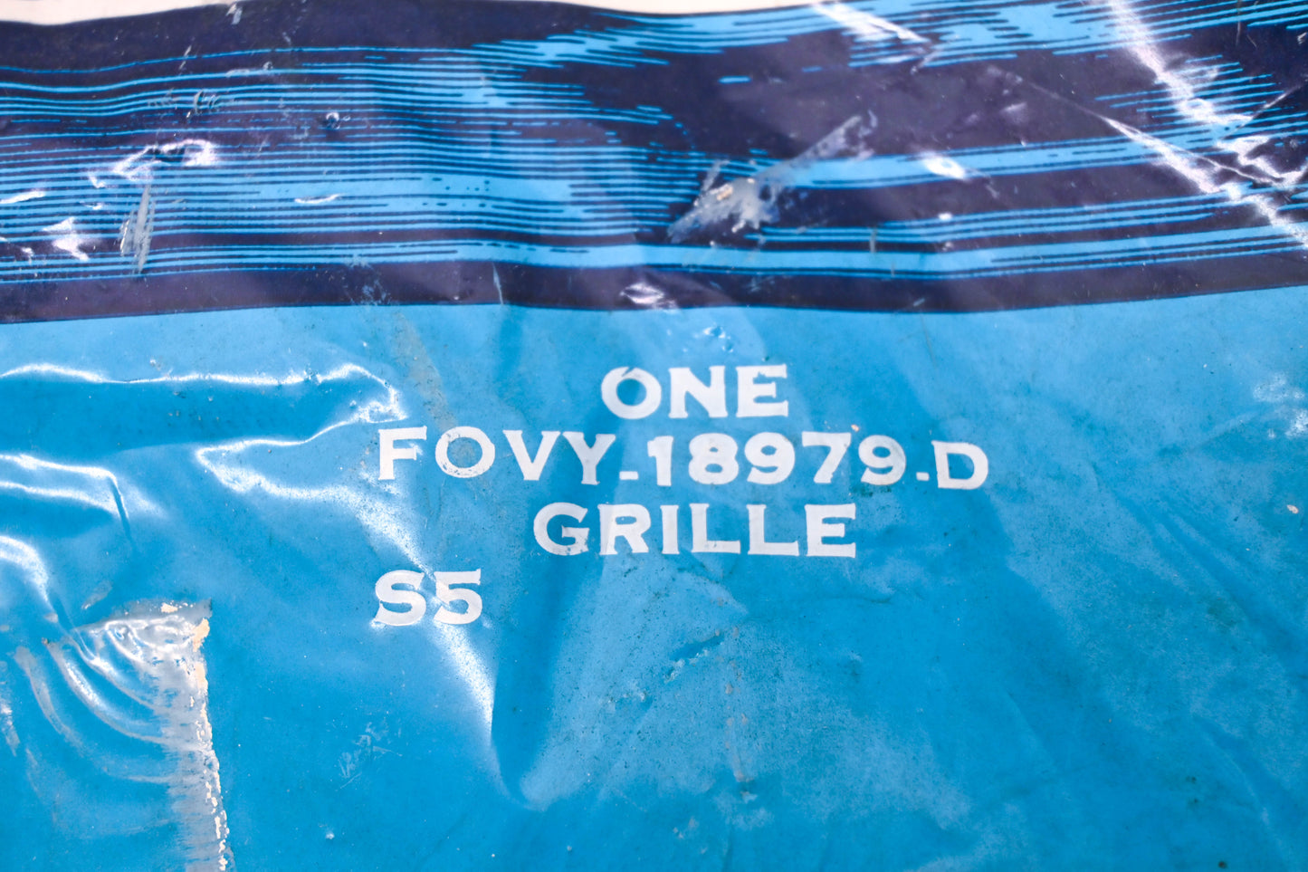 New OEM Ford FOVY-18979-D Red Speaker Grille NOS