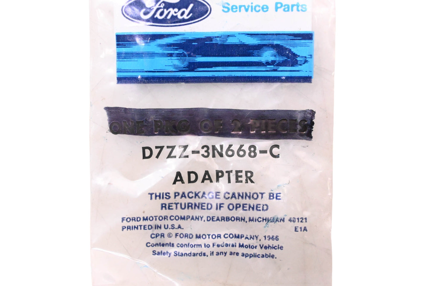 New OEM Ford D7ZZ-3N668-C Power Steering Line Tube Adapter NOS