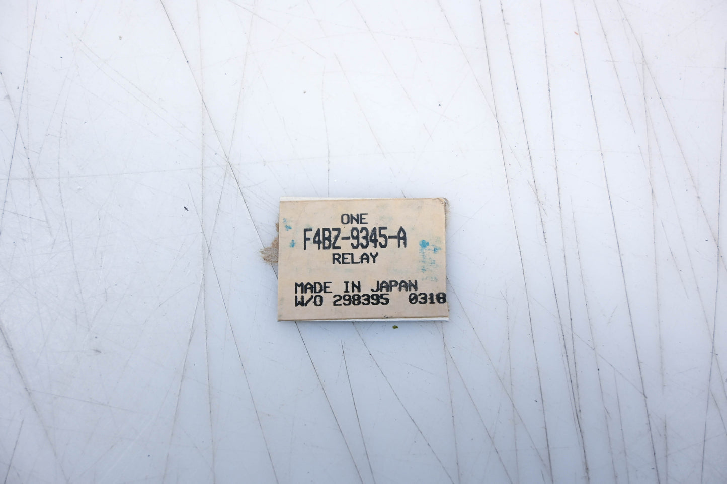 New OEM Ford F4BZ-9345-A Fuel Pump Relay NOS