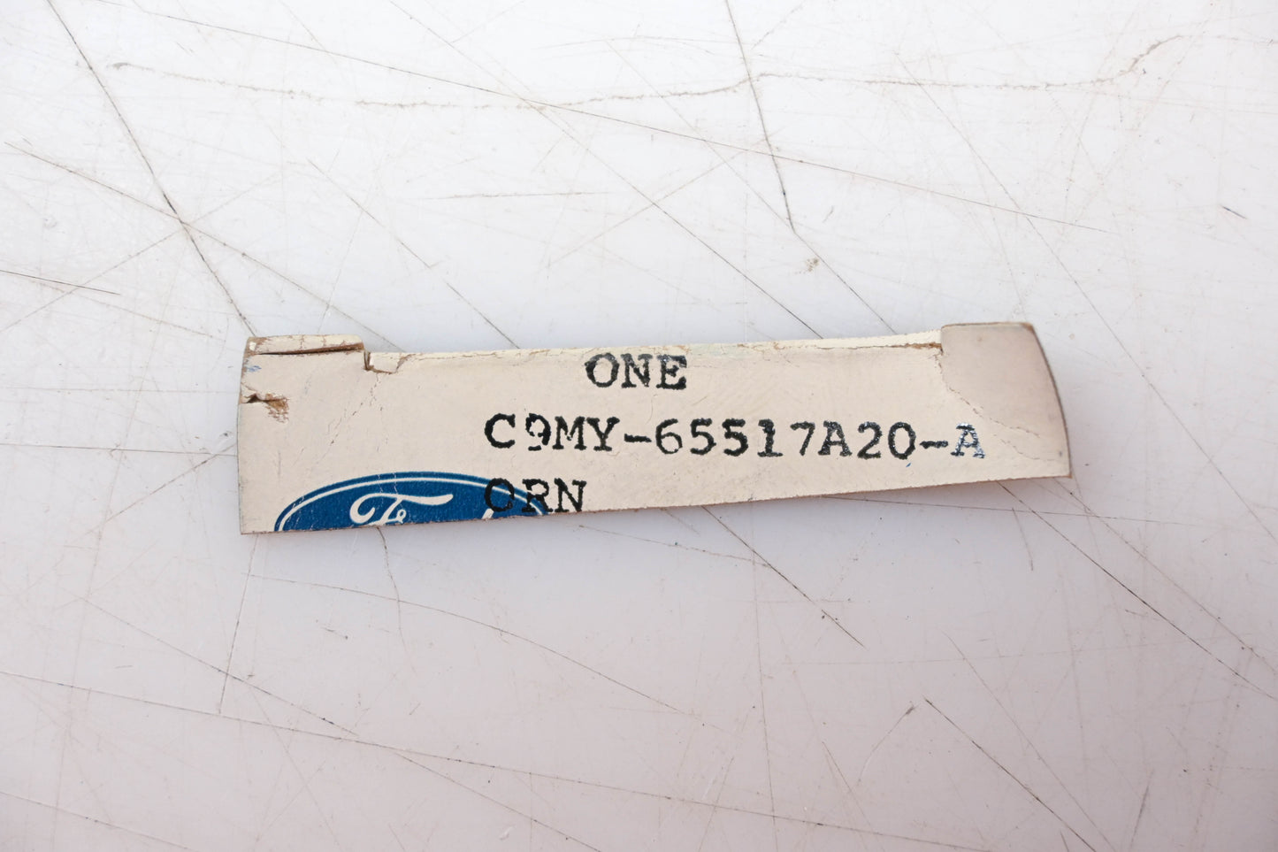 New OEM Ford C9MY-65517A20-A Roof Emblem Kit NOS