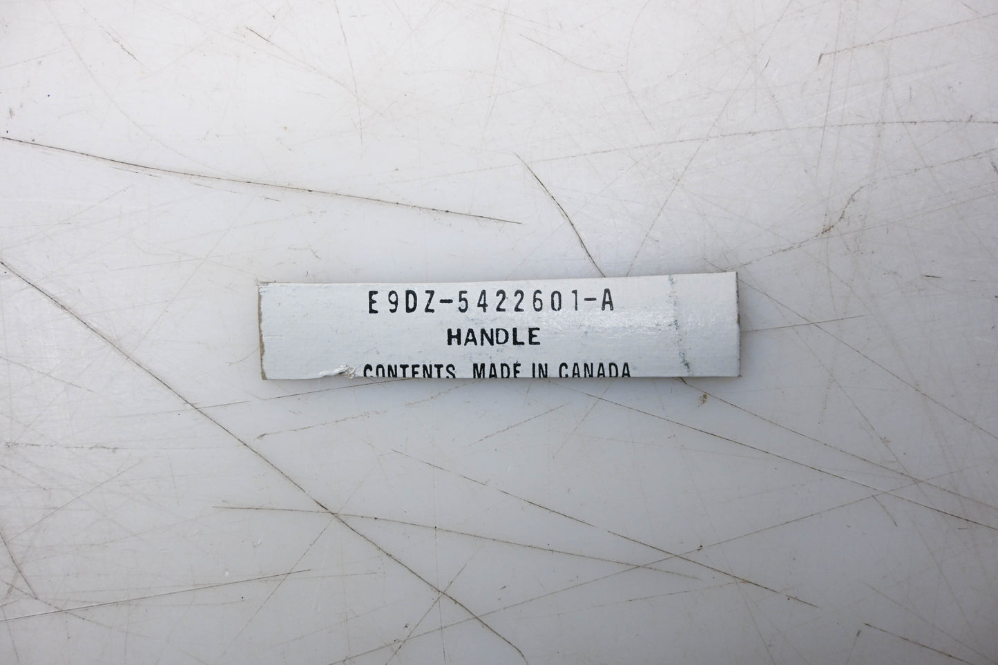 New OEM Ford E9DZ-5422601-A Interior Door Handle NOS