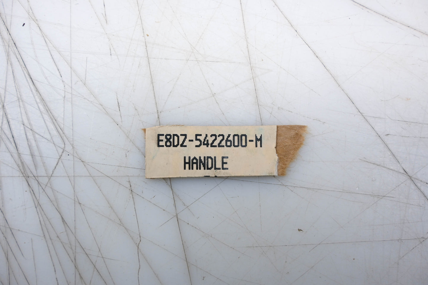 New OEM Ford E8DZ-5422600-M Scarlet Interior Door Handle NOS