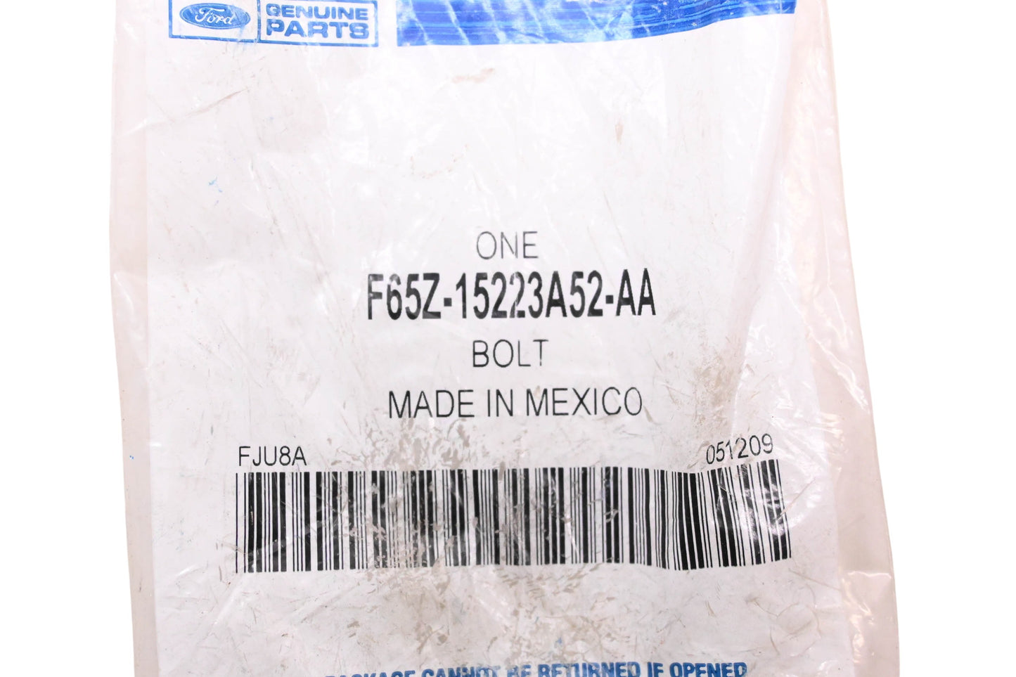 New OEM Ford F65Z-15223A52-AA Bolt Assembly Kit NOS