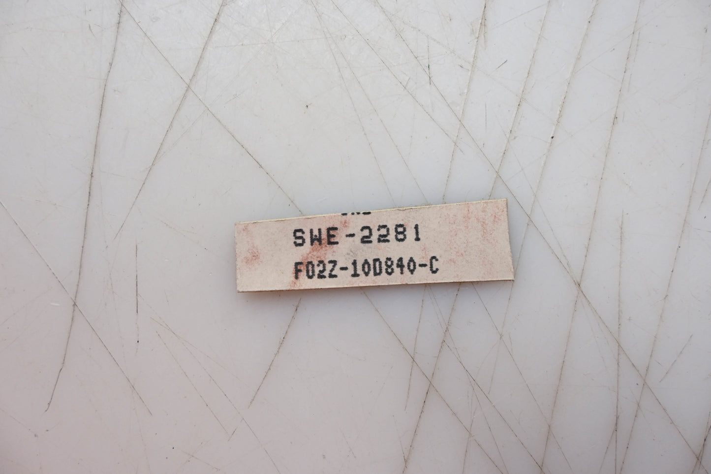 New OEM Motorcraft SWE-2281, FO2Z-10D840-C Seat Belt Warning Chime Module Assembly NOS
