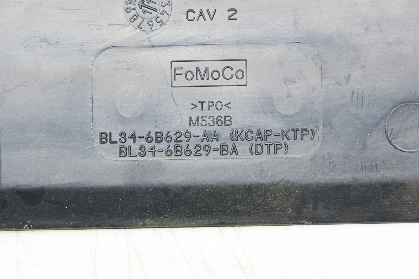 FoMoCo BL34-6B629-AA, BL34-6B629-BA Air Deflector Shield NOS