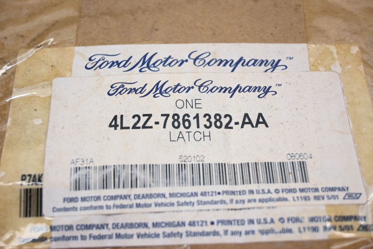 New OEM Ford 4L2Z-7861382-AA Rear Seat Cushion Latch Assembly NOS