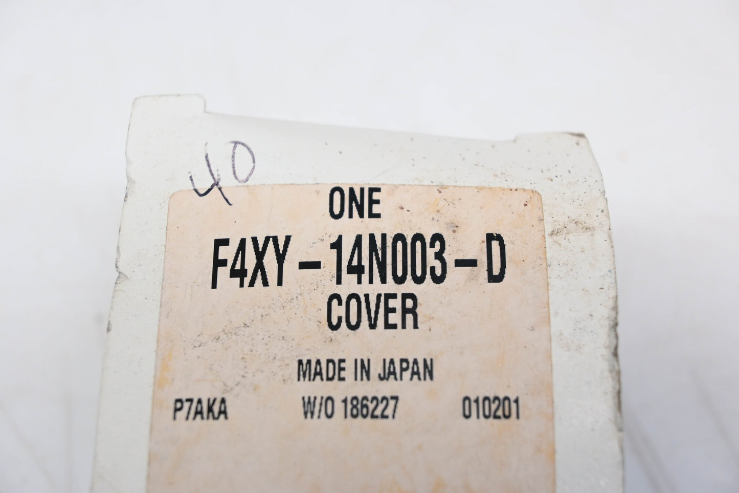 New OEM Ford F4XY-14N003-D Fuse Panel Cover NOS