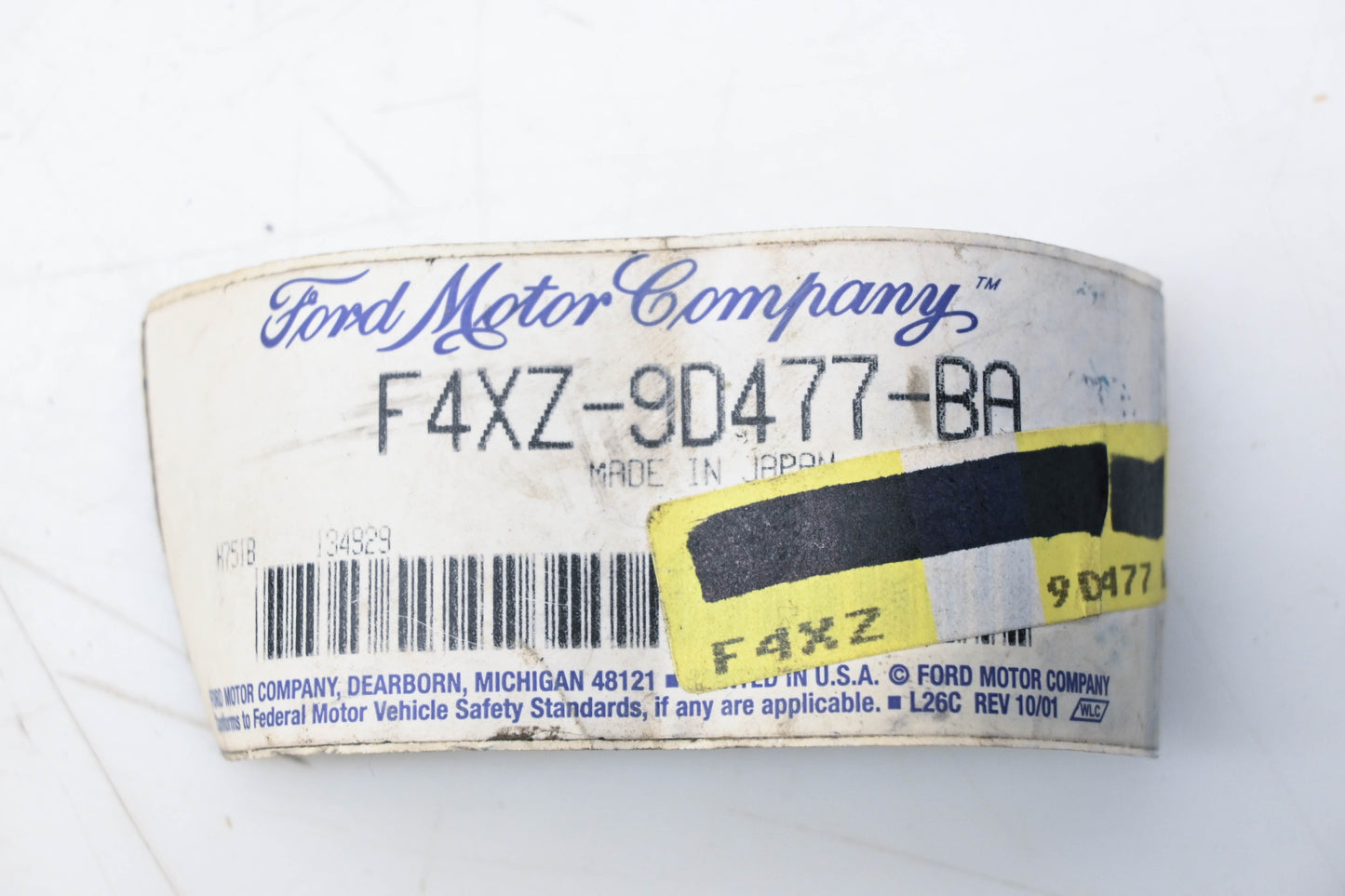 New OEM Ford F4XZ-9D477-BA EGR Valve Tube Assembly NOS