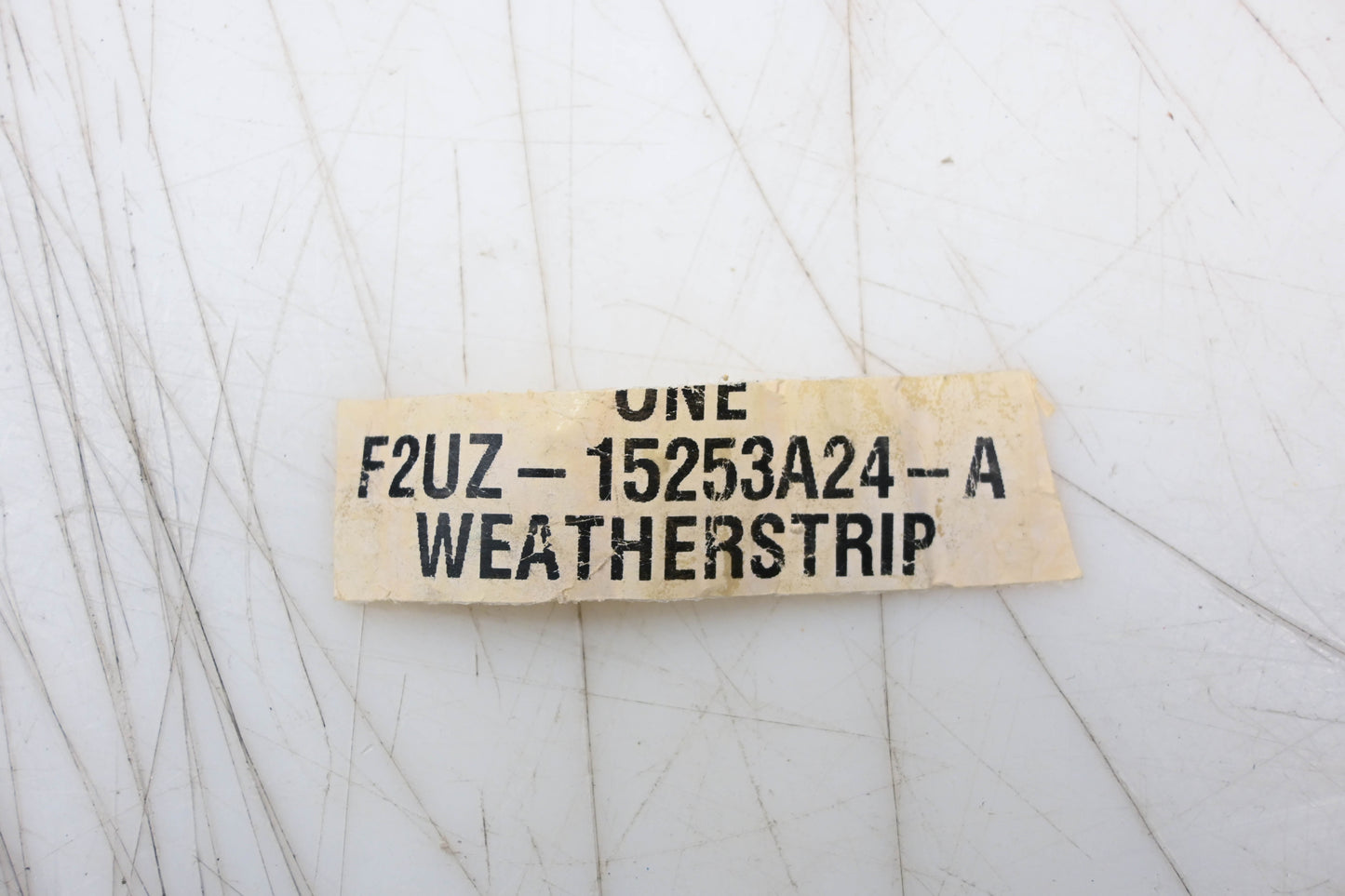 New OEM Ford F2UZ-15253A24-A 43" Weatherstrip NOS