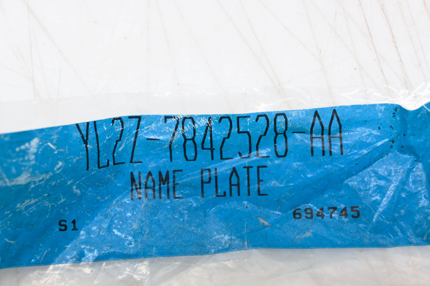 New OEM Ford YL2Z-7842528-AA Premier Emblem Nameplate NOS