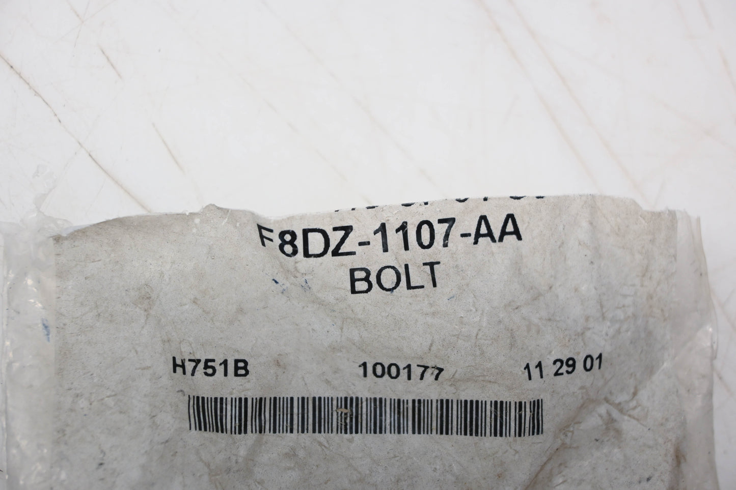 New OEM Ford F8DZ-1107-AA Bolt NOS