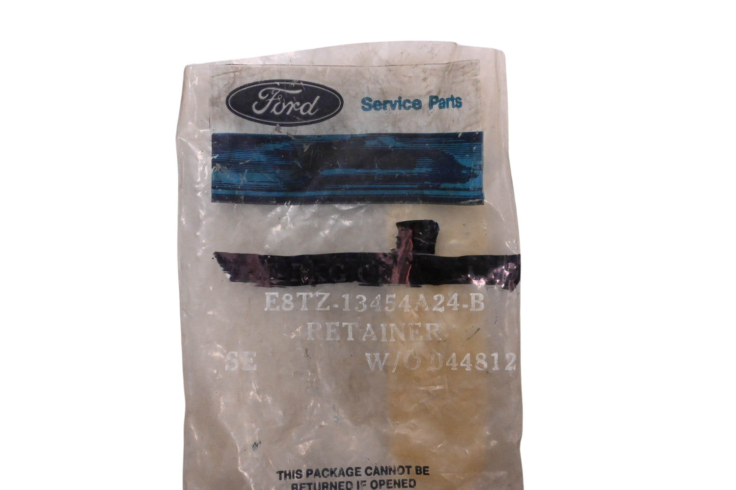 New OEM Ford E8TZ-13454A24-B Blue Luggage Cargo Cover Retainer NOS