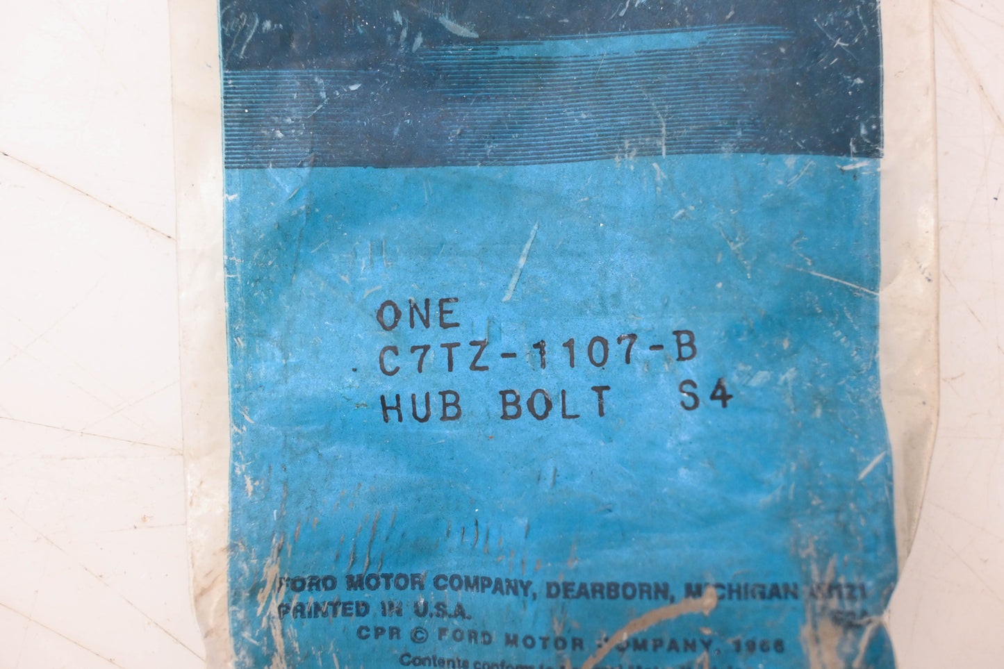 New OEM Ford C7TZ-1107-B Bolt NOS