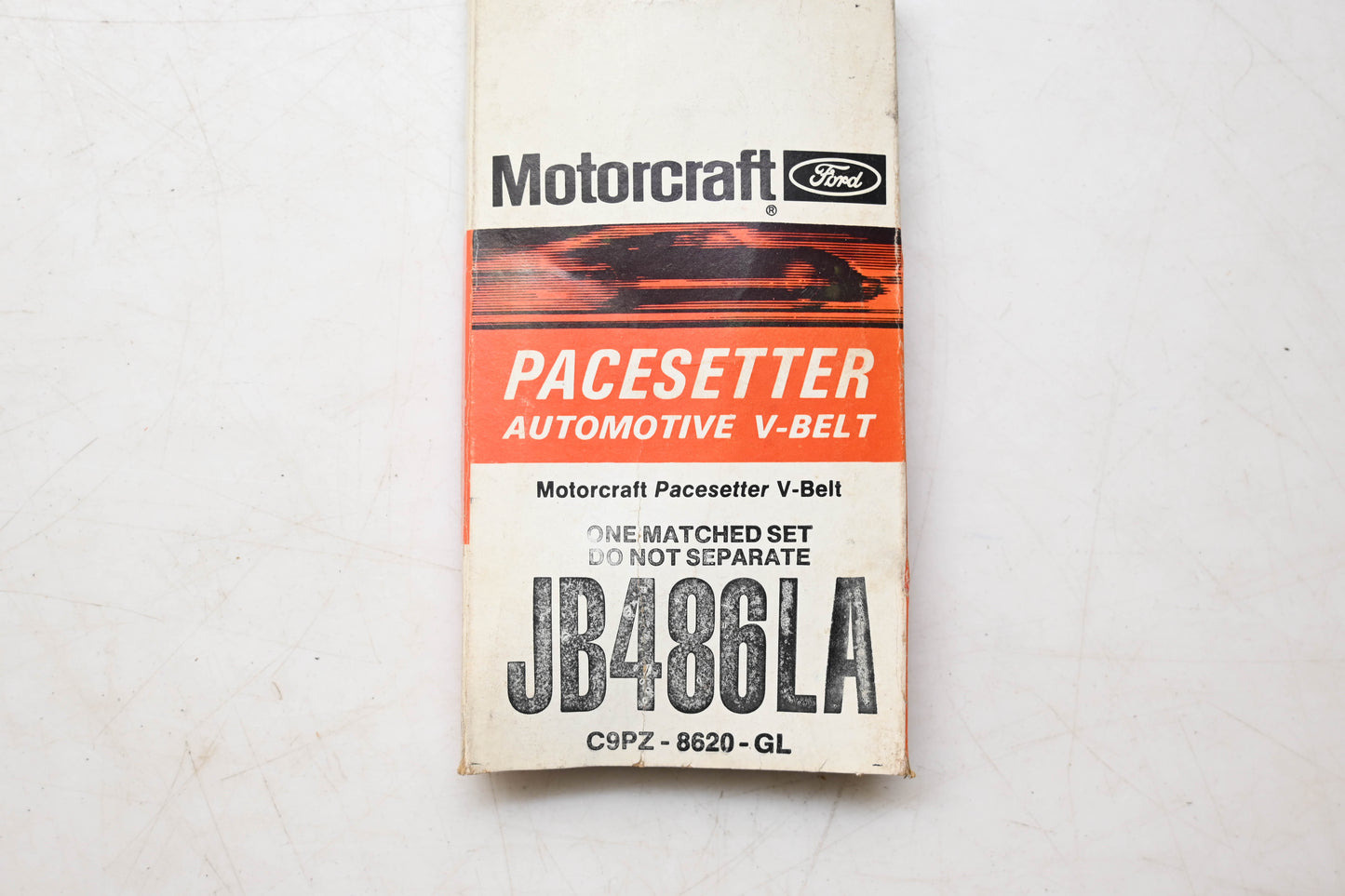 New OEM Motorcraft JB486LA, C9PZ-8620-GL Belt NOS