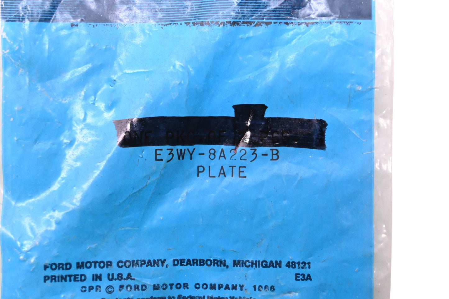 New OEM Ford E3WY-8A223-B Mercury Emblem Nameplate Assembly NOS