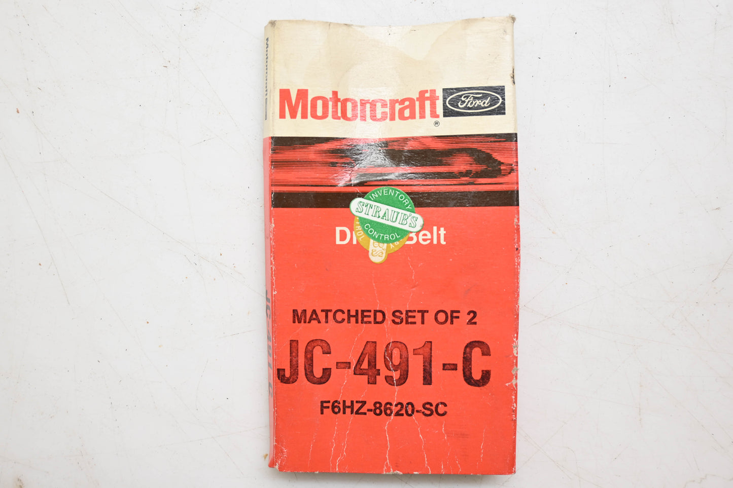 New OEM Motorcraft JC-491-C, F6HZ-8620-SC Belt NOS