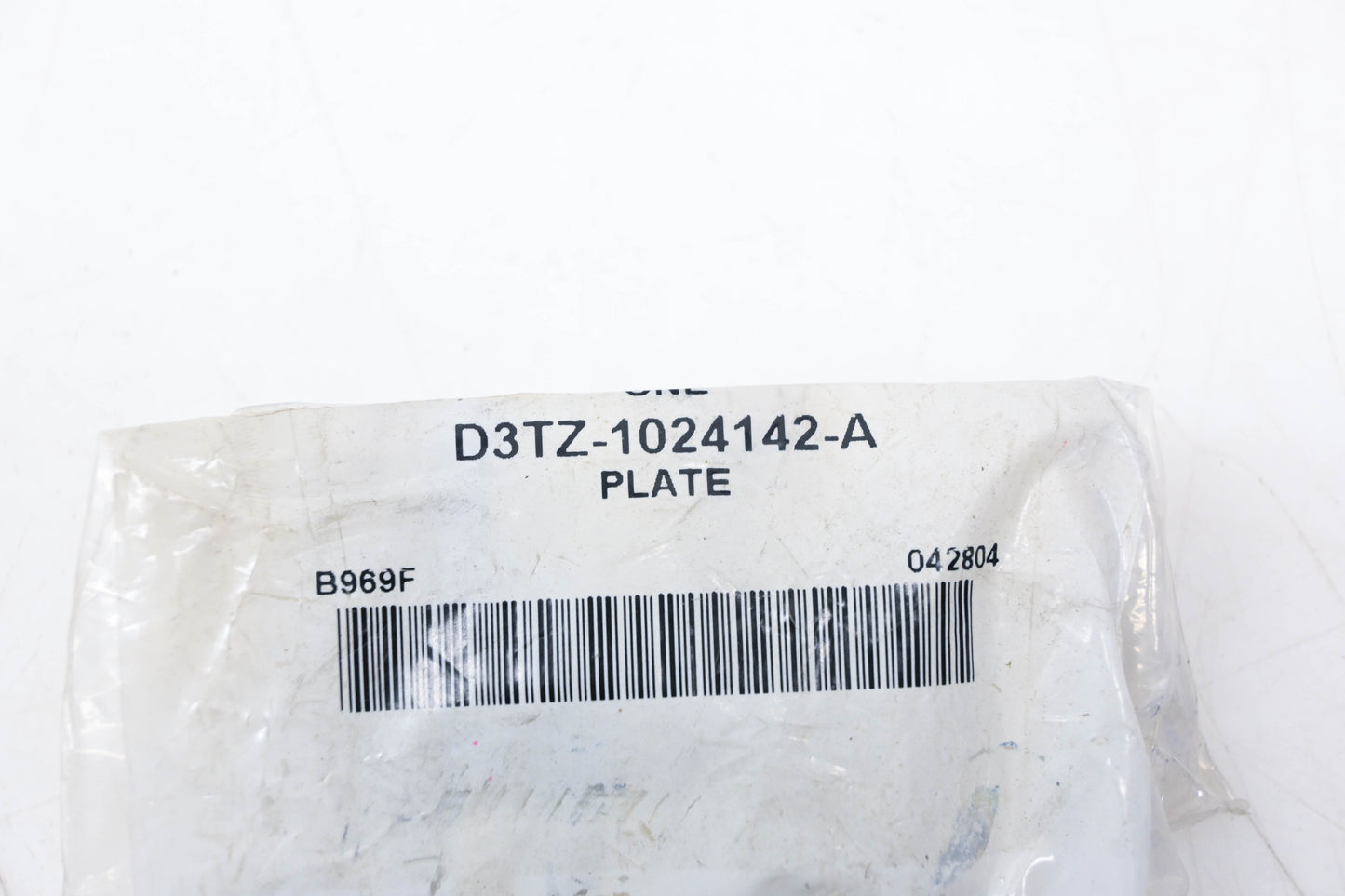 New OEM Ford D3TZ-1024142-A Plate NOS