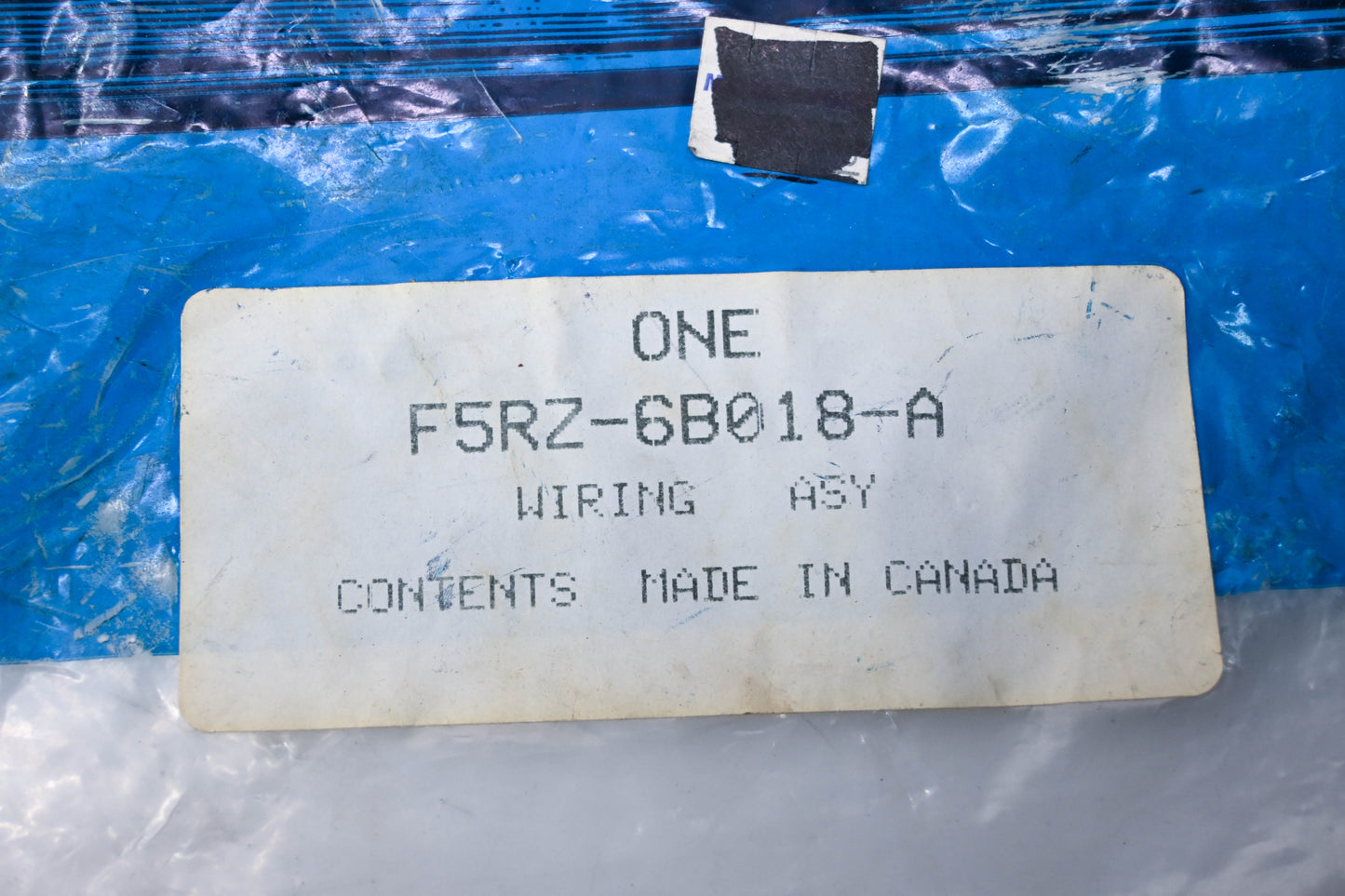 New OEM Ford F5RZ-6B018-A Wiring Assembly NOS